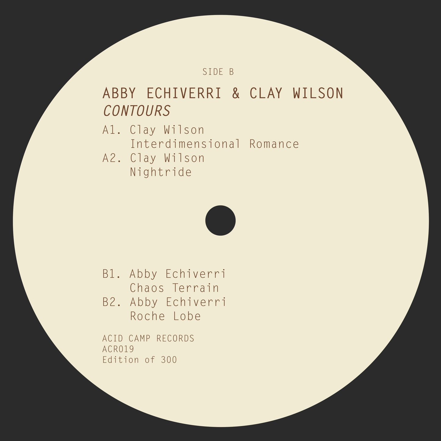 Abby Echieverri & Clay Wilson - Contours
