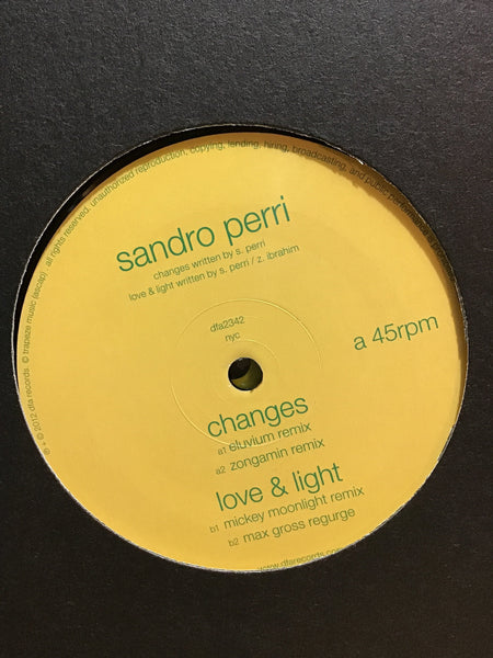 Sandro Perri - Changes 12"