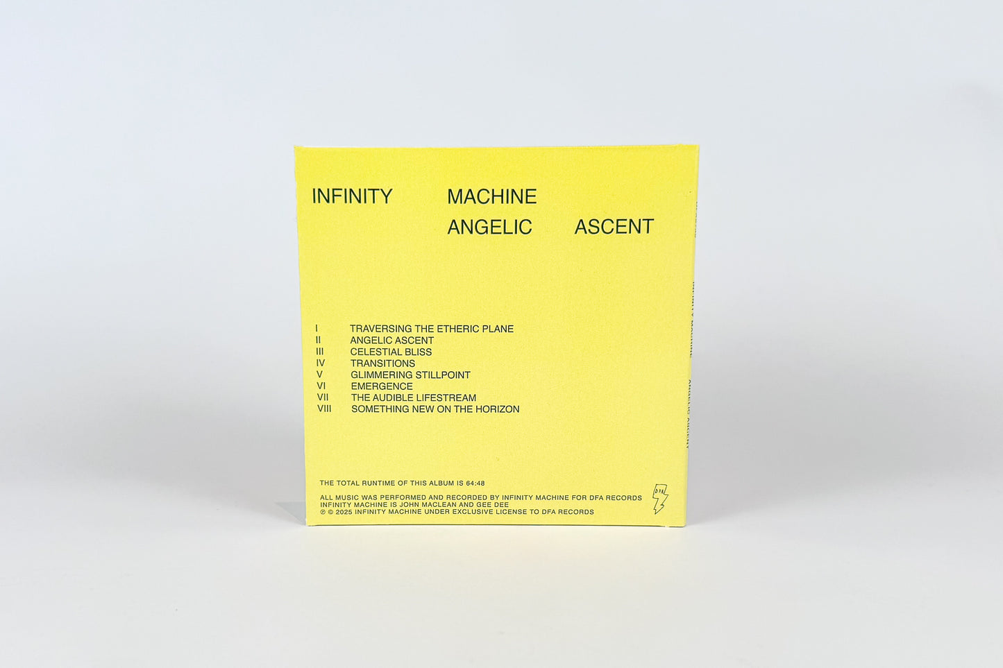 Infinity Machine - Angelic Ascent CD