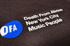 Embroidered NYC Music People Hoodie