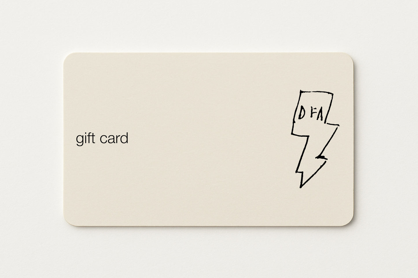 DFA Store Gift Card