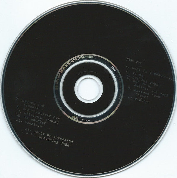 Speedking - The Fist And The Laurels 2xCD / Featuring James Murphy