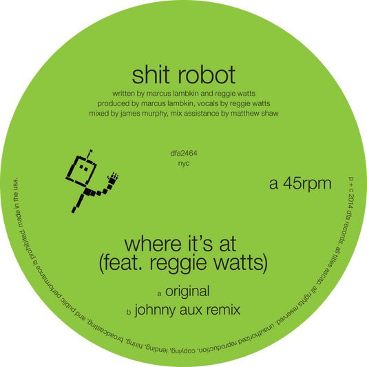 Shit Robot - Where It's At 12"