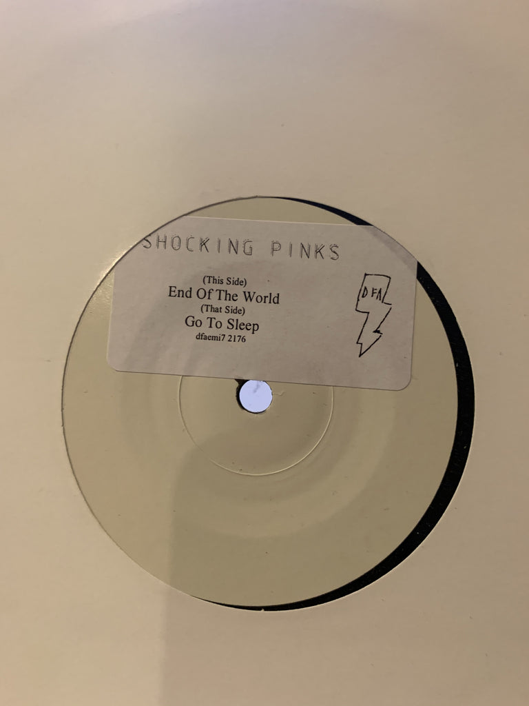 Shocking Pinks - End of The World (White Label) 7"