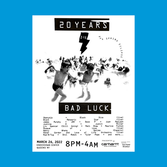 DFA20: Twenty Years Bad Luck Poster