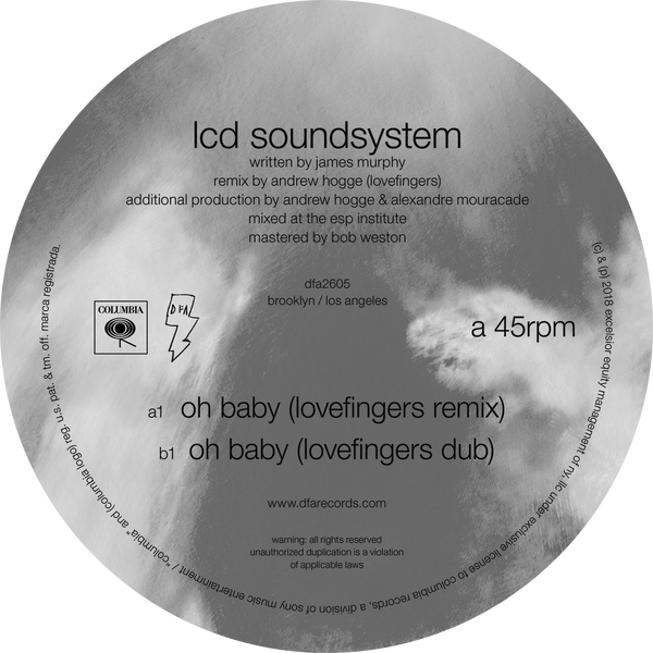 LCD Soundsystem - Oh Baby (Lovefingers Remixes) 12"