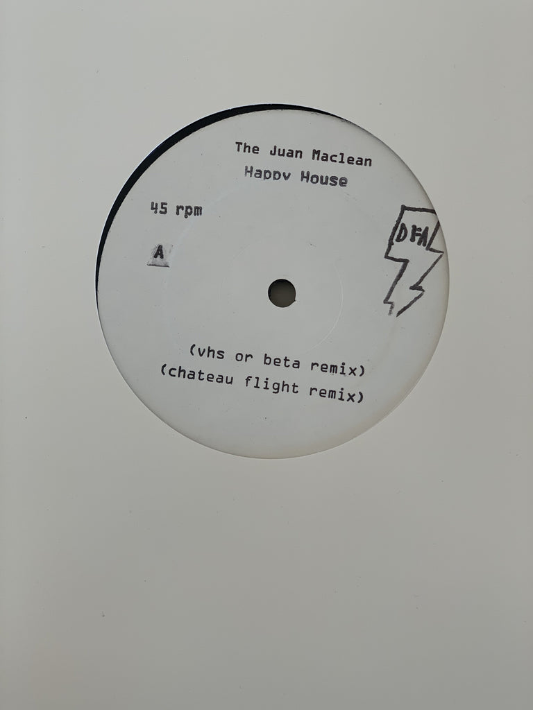 The Juan Maclean - Happy House - Remixes #2 (White Label) 12"