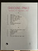 Shocking Pinks - Shocking Pinks (White Label LP)