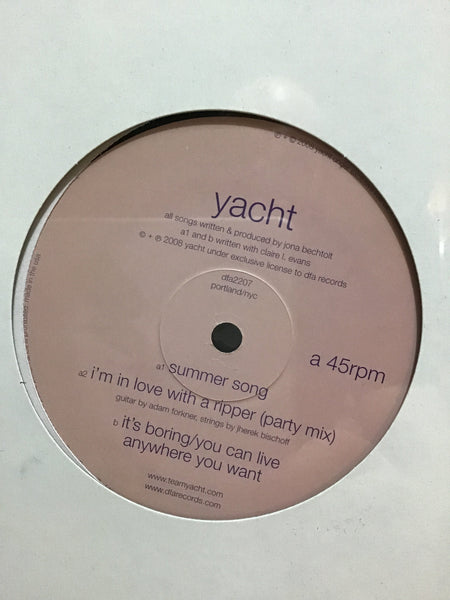 YACHT - Summer Song 12"