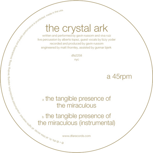 The Crystal Ark - The Tangible Presence Of The Miraculous 12"