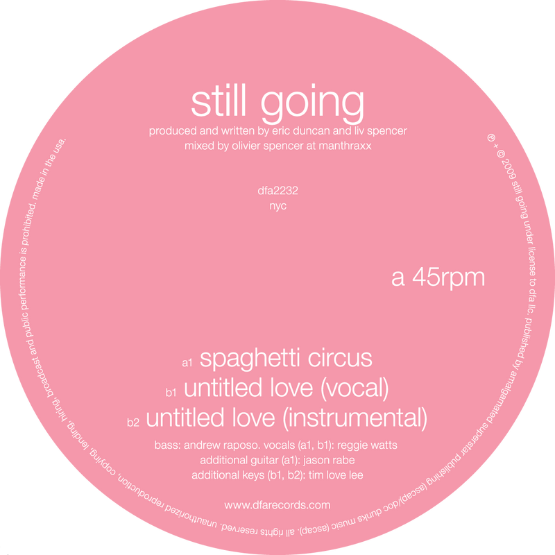 Back In Print: Spaghetti Circus (feat. Reggie Watts) 12"